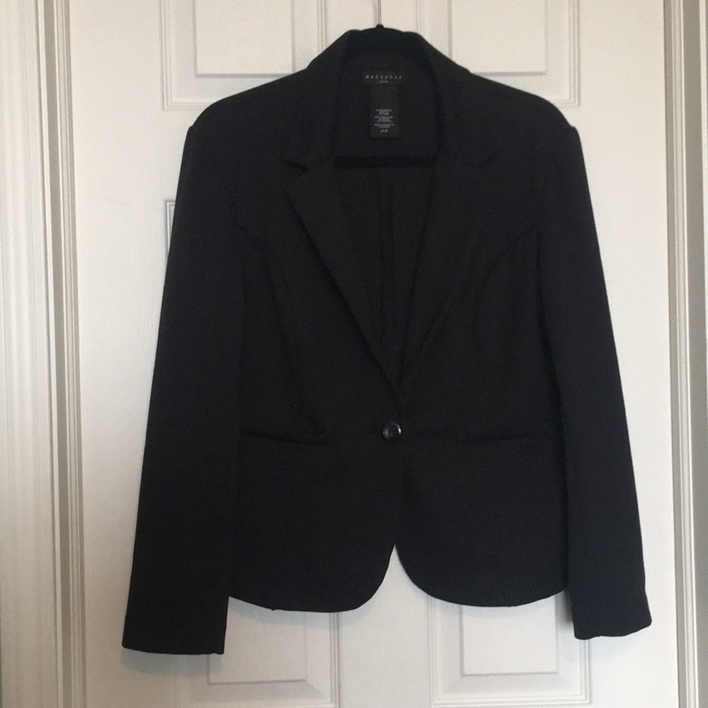 Black Stretch Blazer